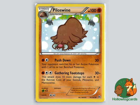 Image of Piloswine BREAKthrough (BKT) #81