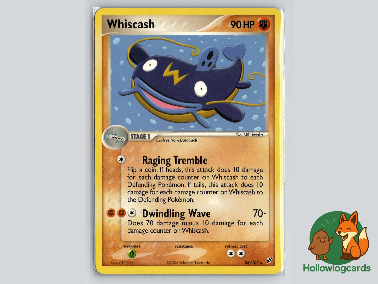 Image of Whiscash Deoxys (DX) #28
