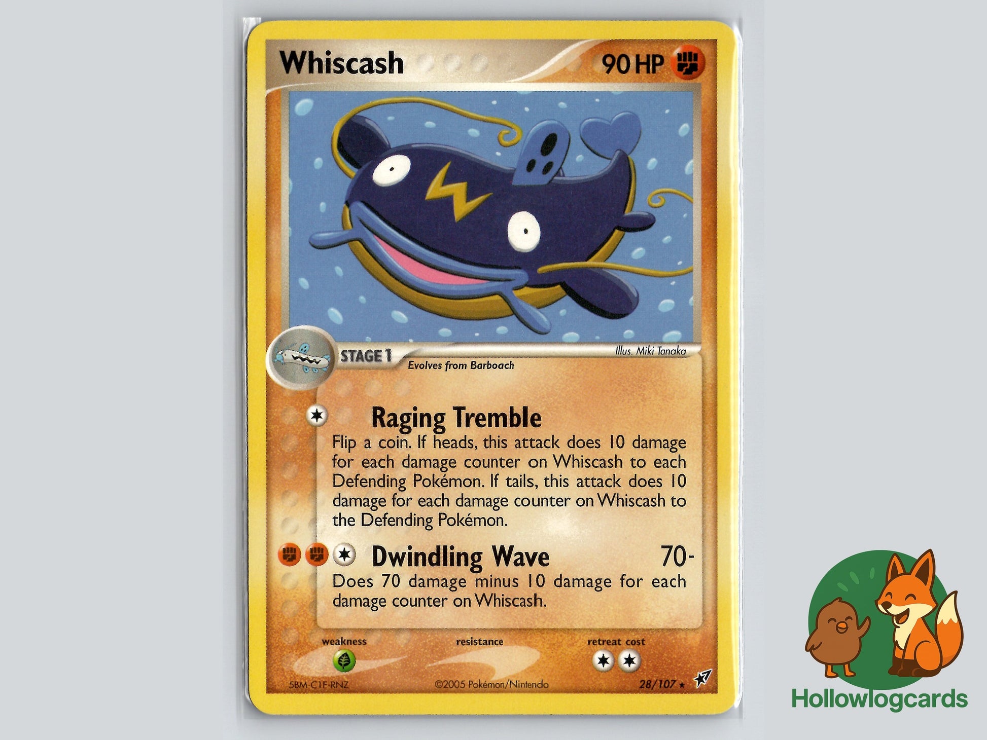 Image of Whiscash Deoxys (DX) #28