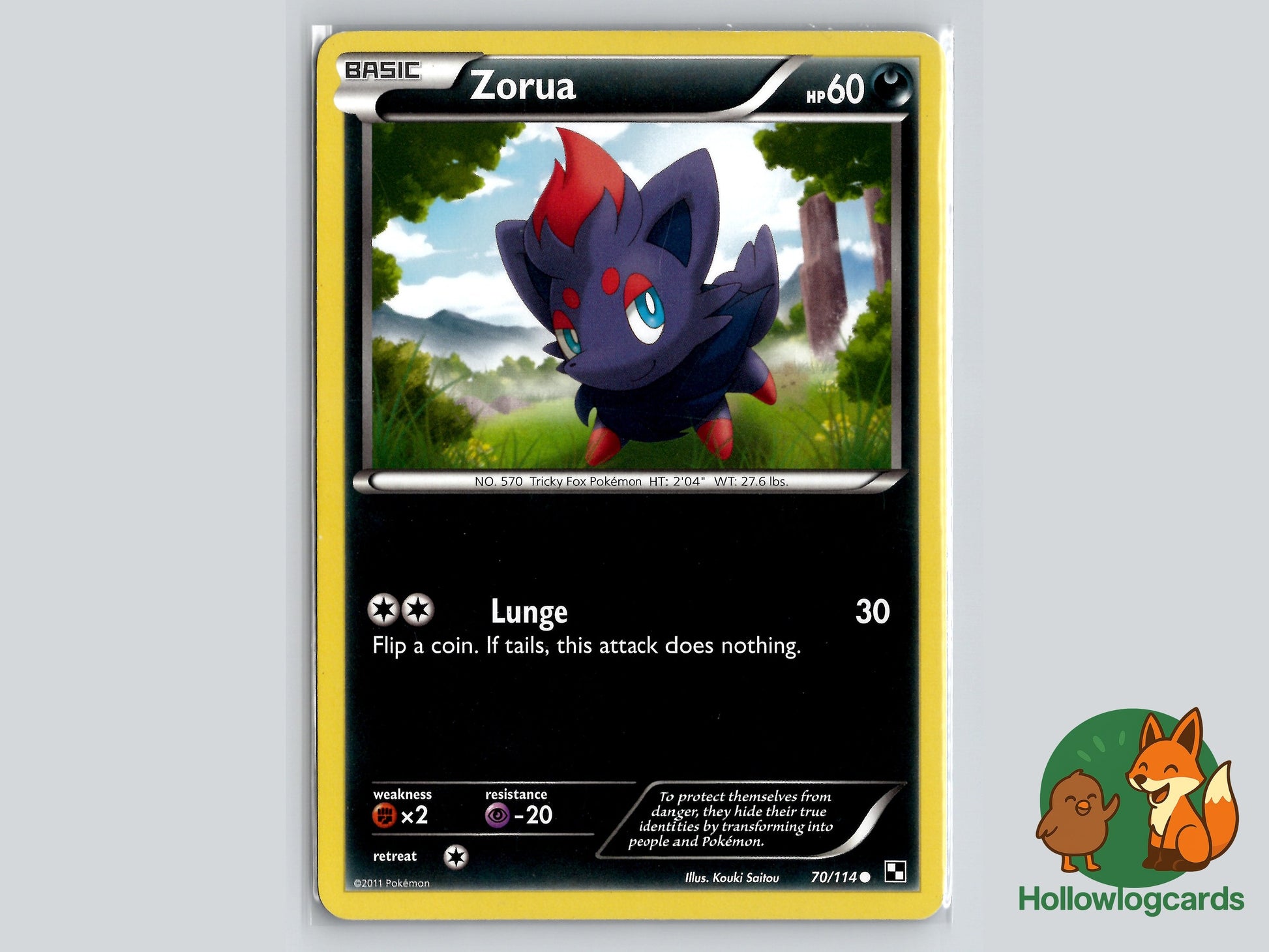 Image of Zorua Black and White (BLW) #70