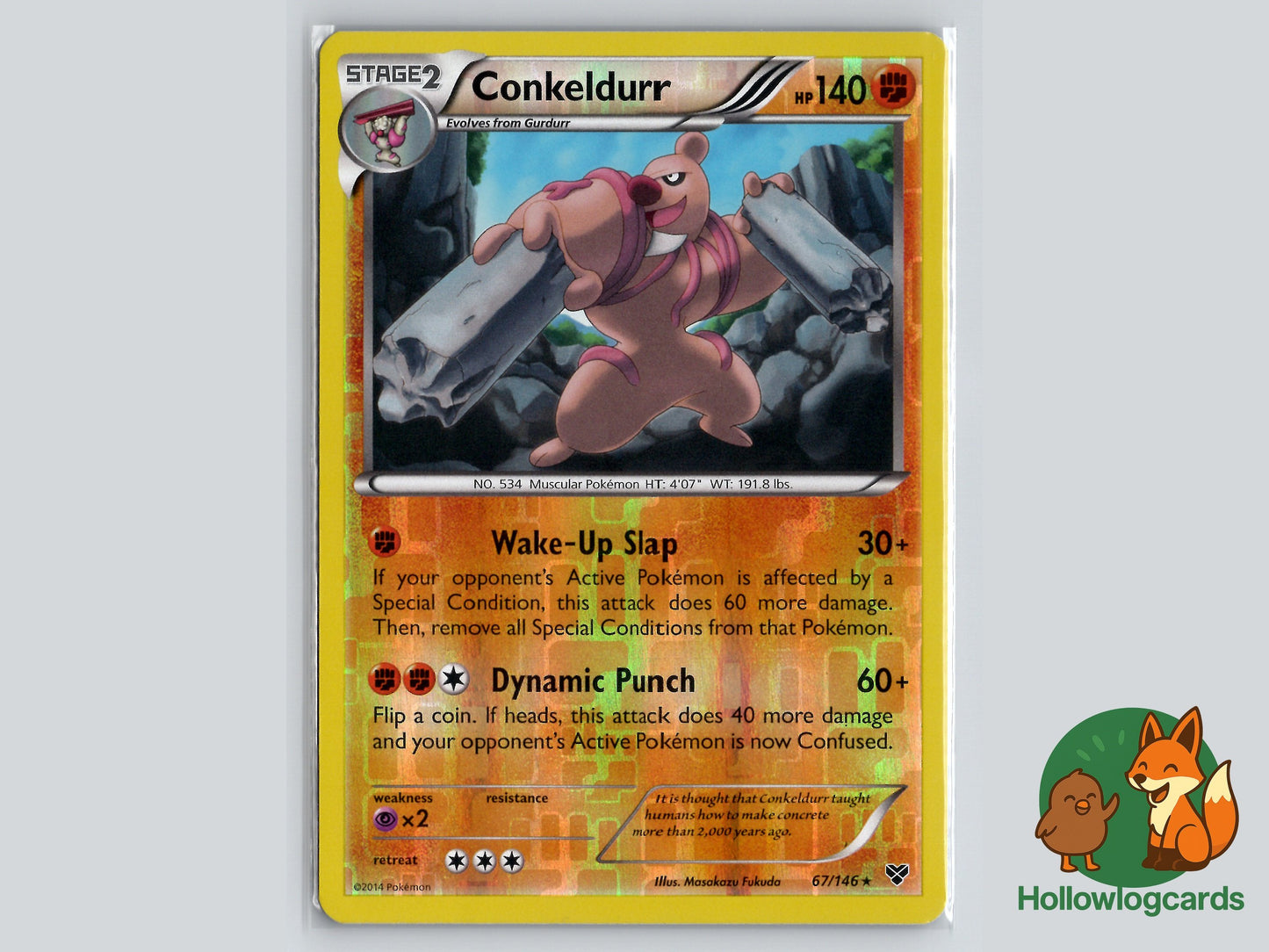 Image of Conkeldurr XY (XY) #67
