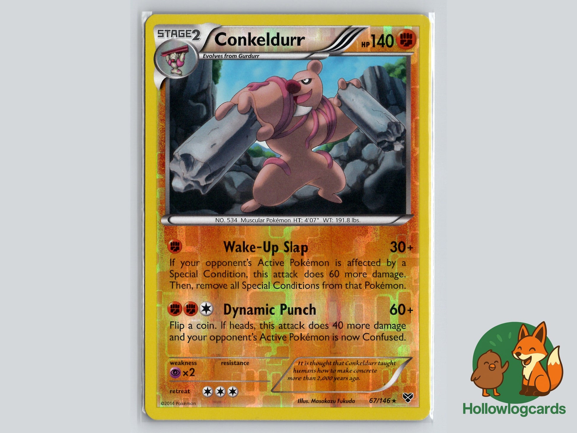 Image of Conkeldurr XY (XY) #67
