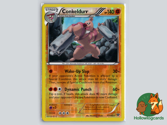 Image of Conkeldurr XY (XY) #67