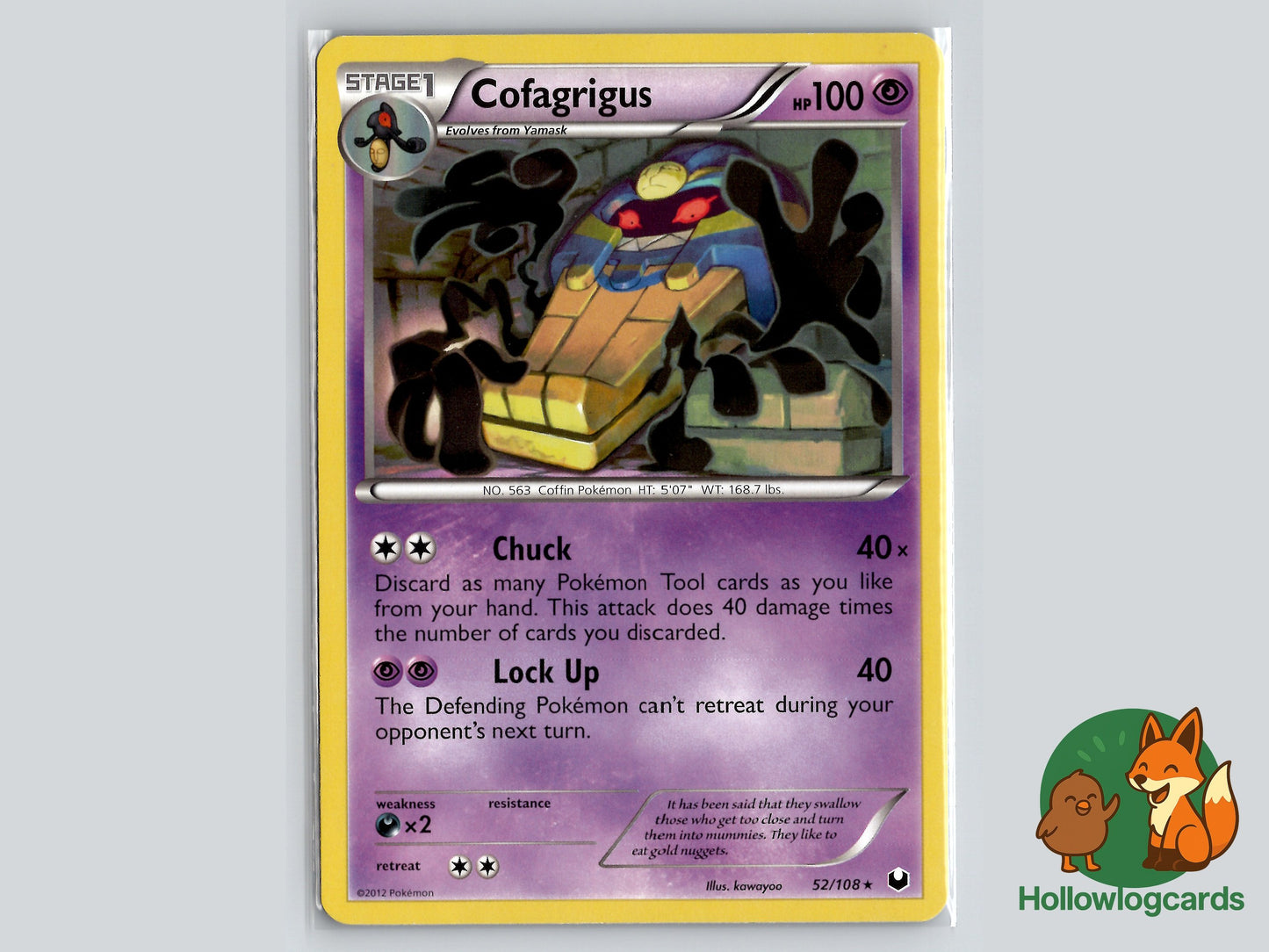 Image of Cofagrigus Dark Explorers (DEX) #52