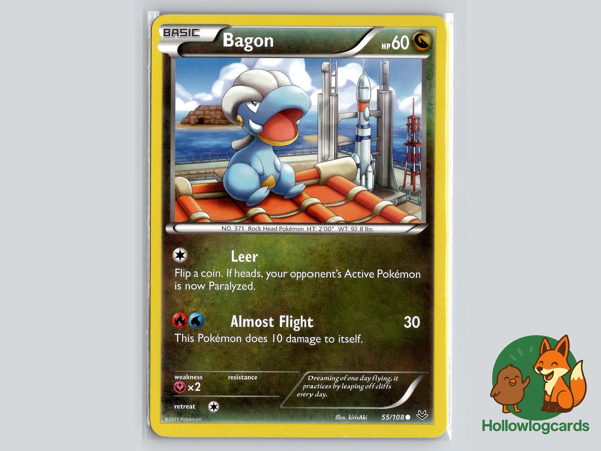 Image of Bagon Roaring Skies (ROS) #55