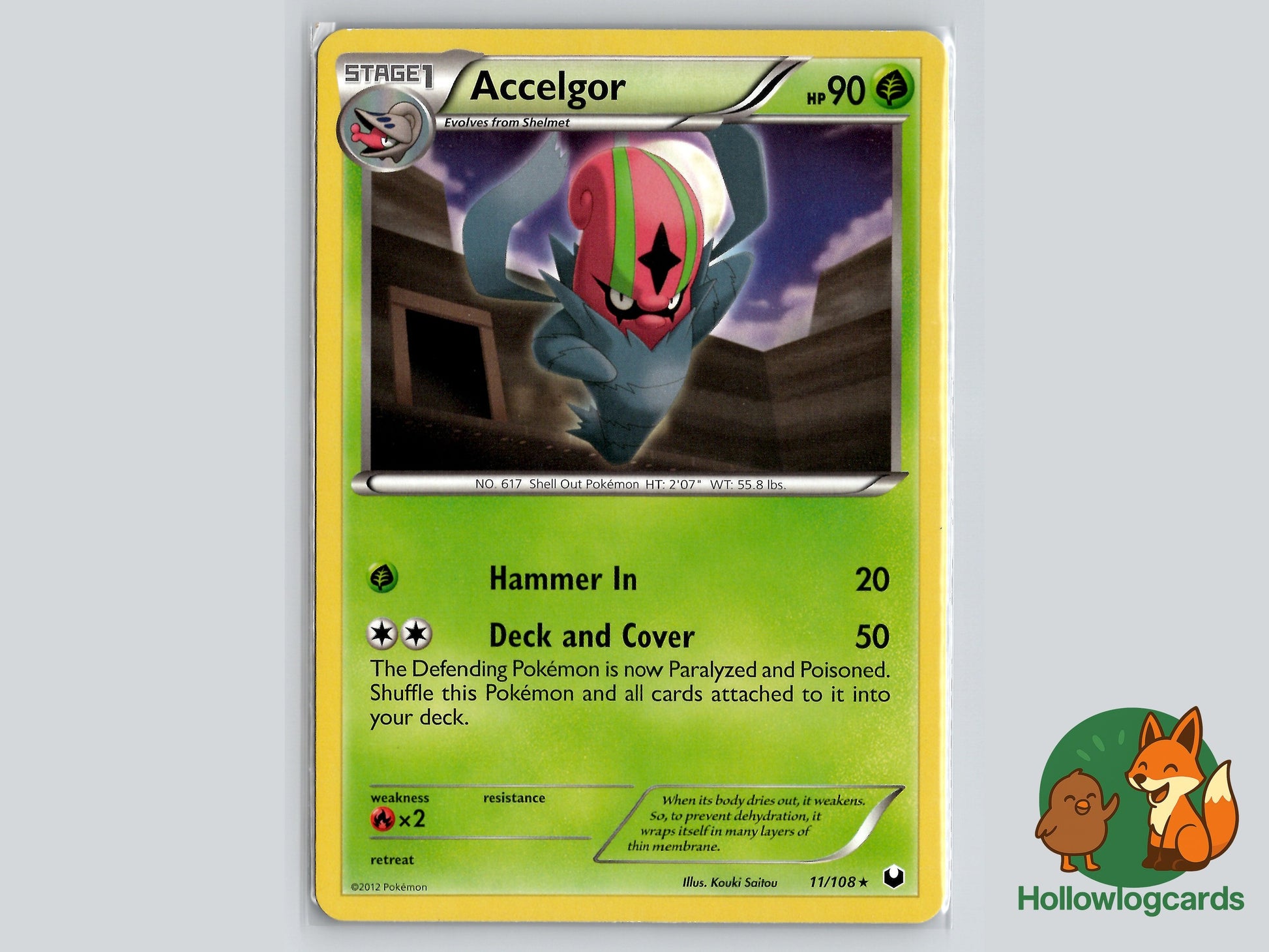 Image of Accelgor Dark Explorers (DEX) #11