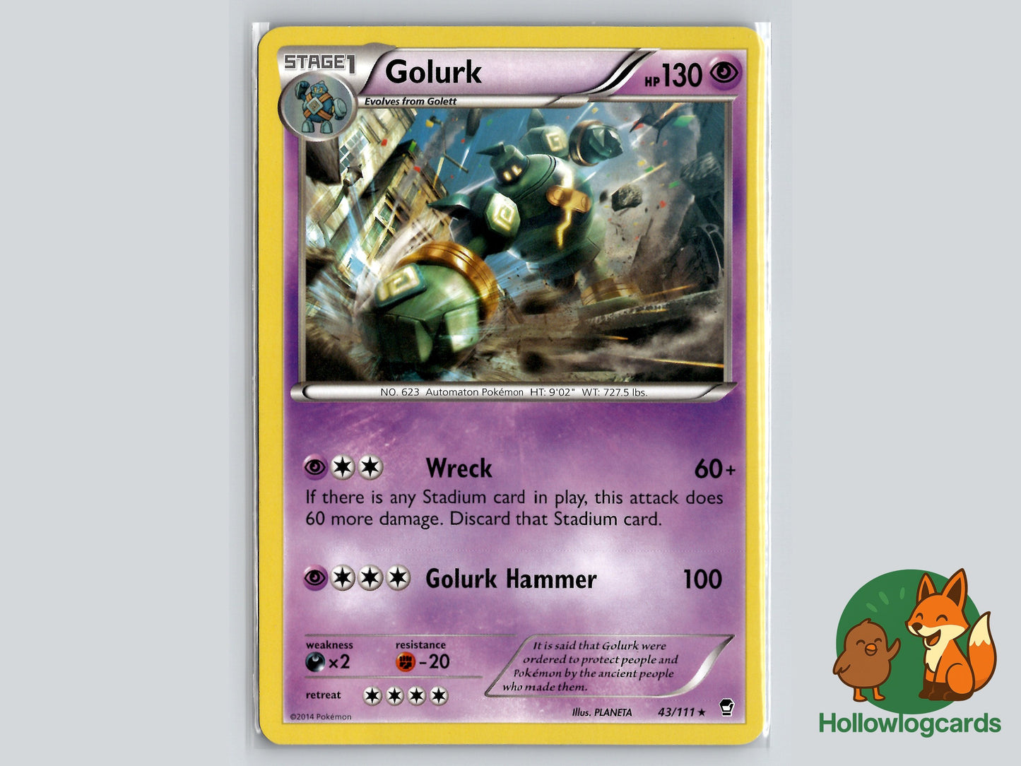 Image of Golurk Furious Fists (FFI) #43