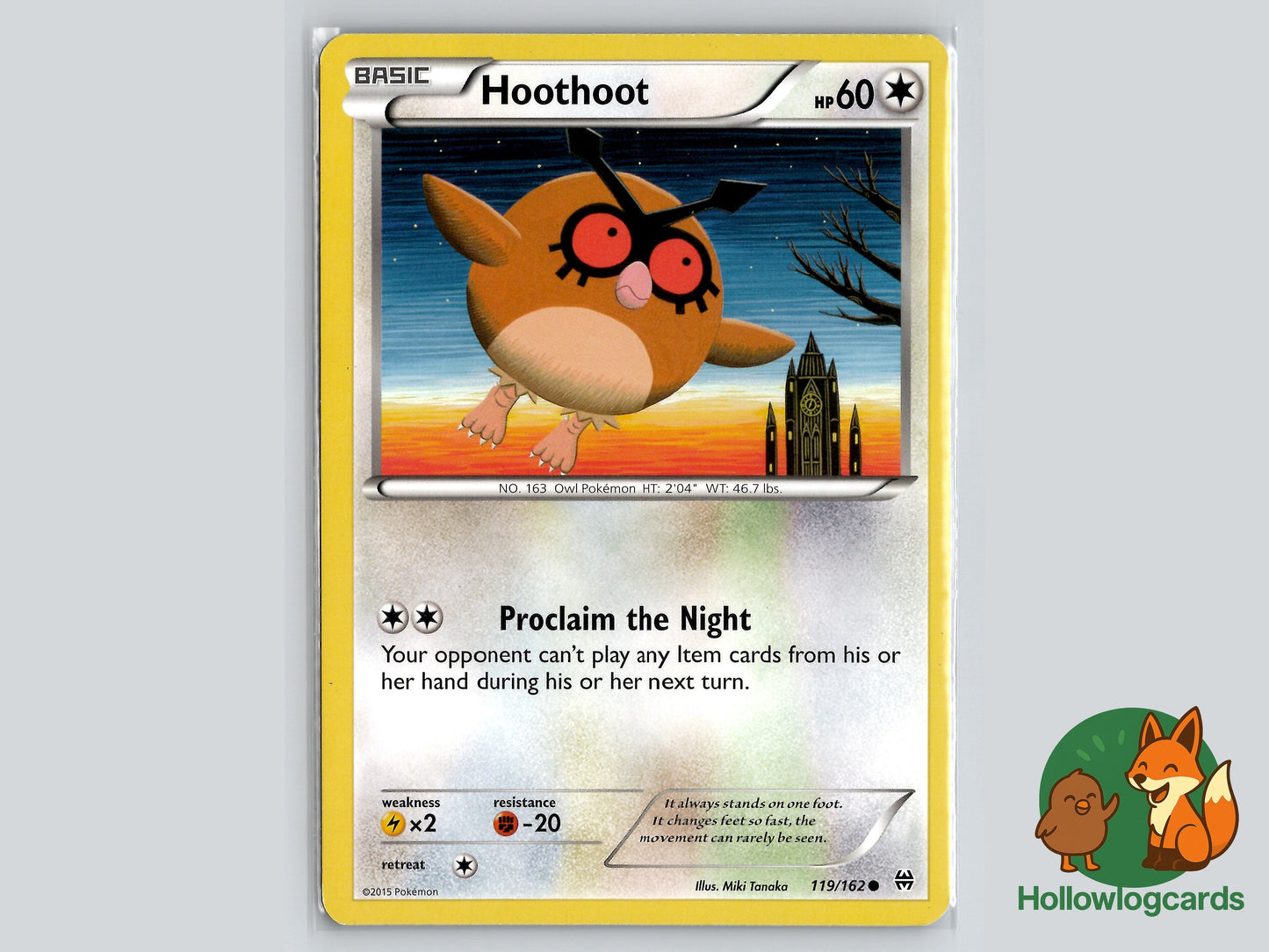 Image of Hoothoot BREAKthrough (BKT) #119