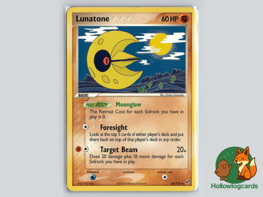 Image of Lunatone Deoxys (DX) #36