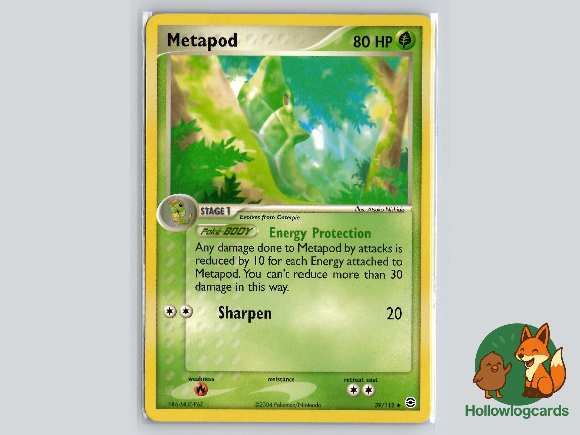 Image of Metapod FireRed and LeafGreen (RG) #39