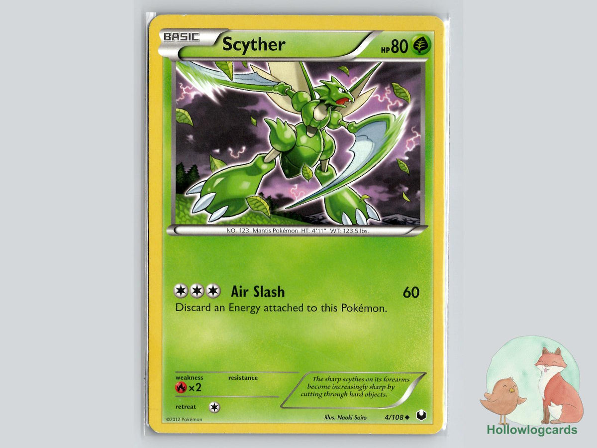 Scyther (4/108) - Dark Explorers Pokémon Card