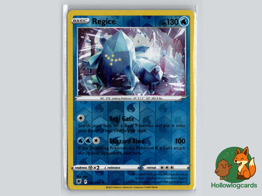 Regice (037/189) - Astral Radiance Pokémon Card