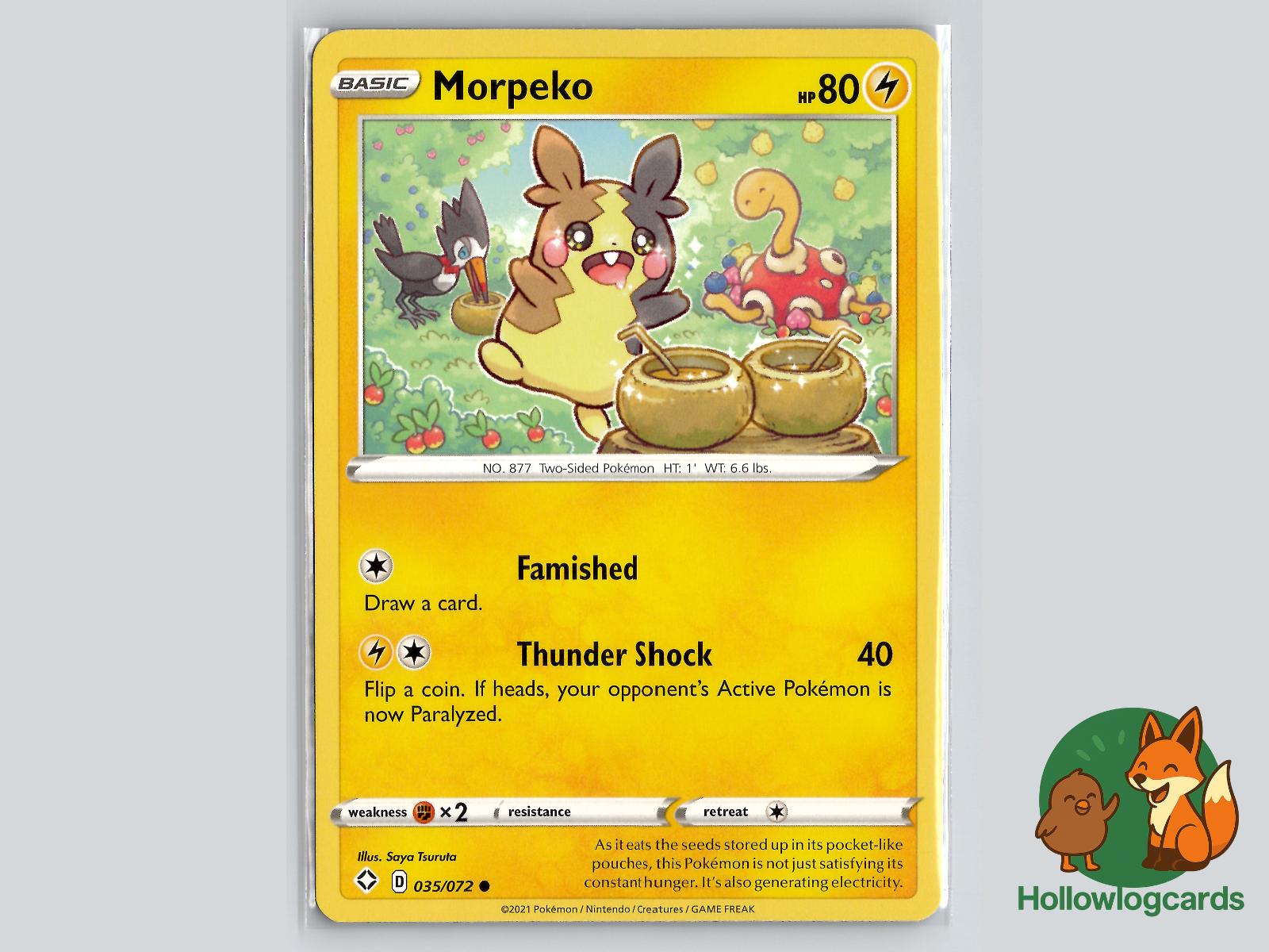 Morpeko (035/072) - Shining Fates Pokémon Card