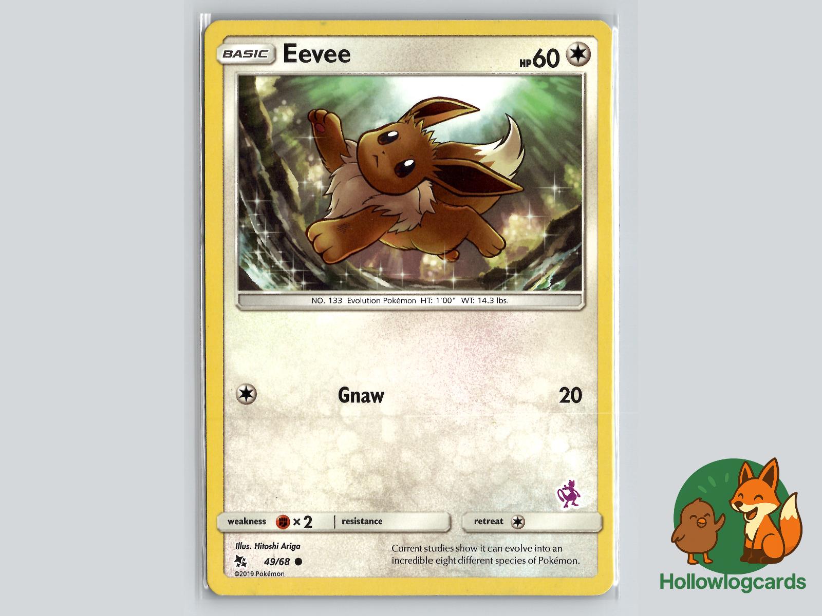 Eevee (49/68) - Hidden Fates Pokémon Card