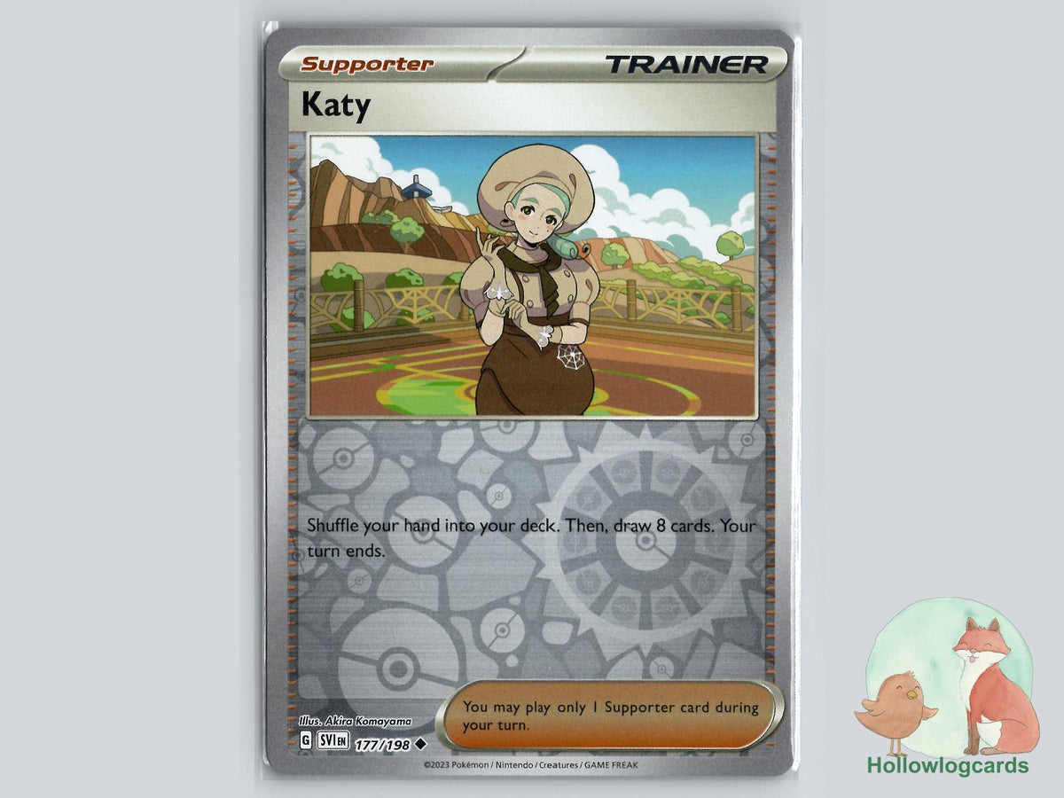 Katy (177/198) - Scarlet & Violet Pokémon Card
