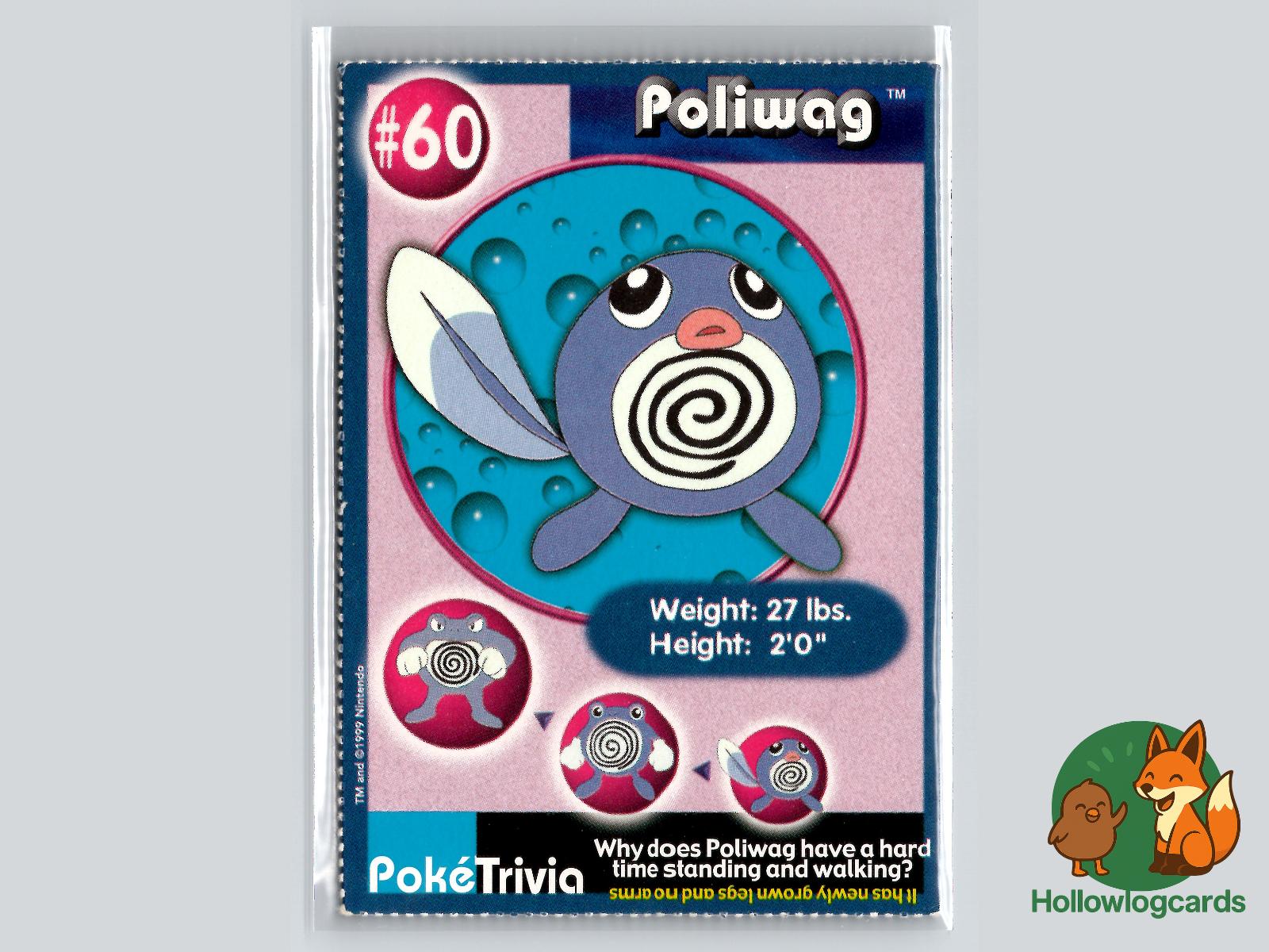 Poliwag (60) Pokémon Card