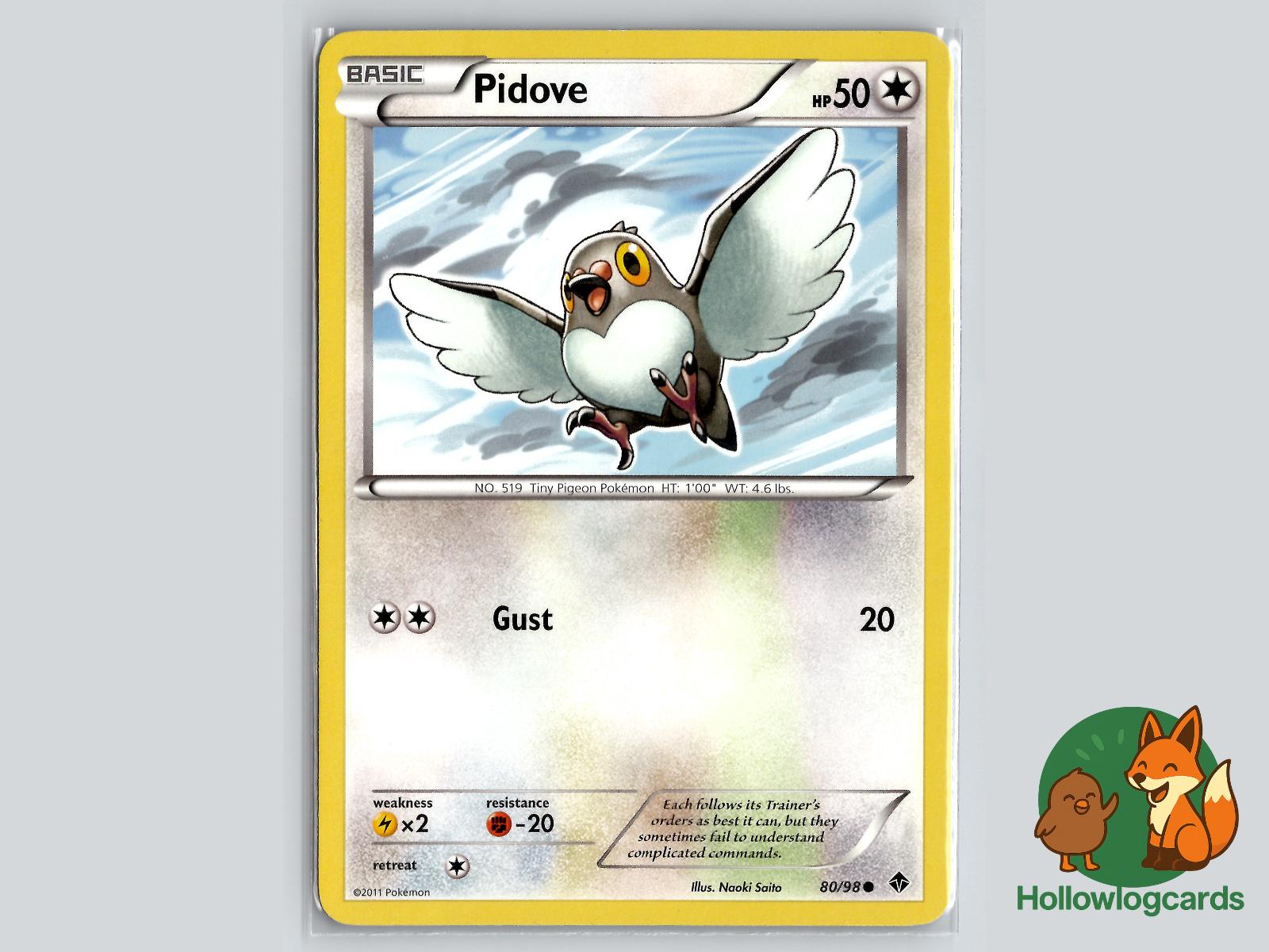 Pidove (80/98) - Emerging Powers Pokémon Card