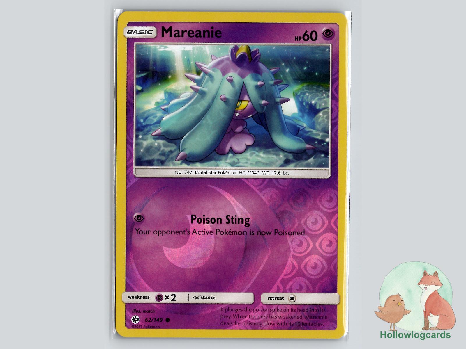 Mareanie (62/149) - Base Pokémon Card