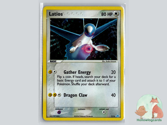 Latios (2/10) - EX Trainer Kit Latios Pokémon Card