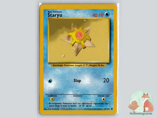 Staryu (65/102) - Base Pokémon Card