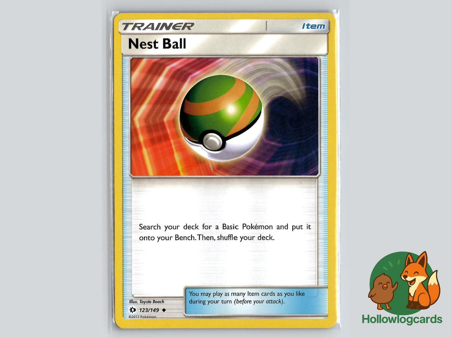 Nest Ball (123/149) - Base Pokémon Card
