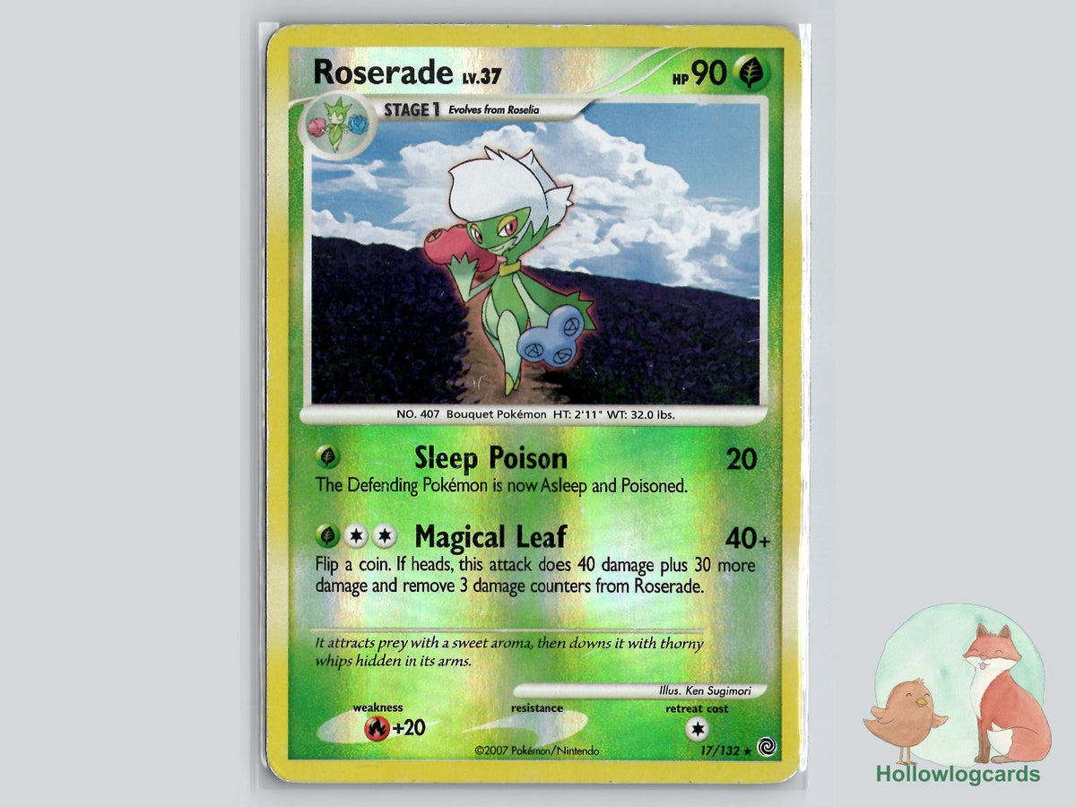Roserade (17/132) - Secret Wonders Pokémon Card
