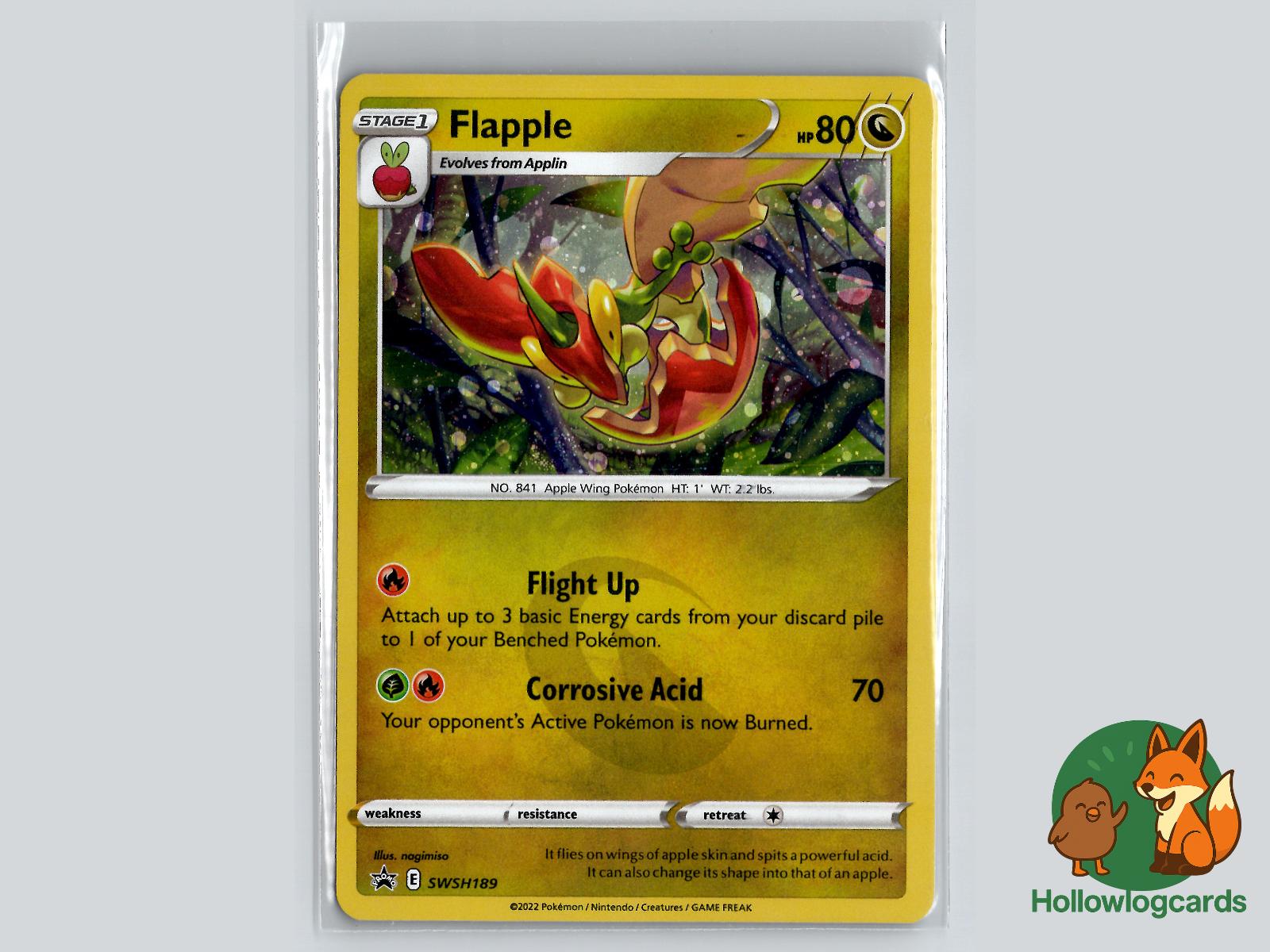 Flapple (SWSH189) - Sword & Shield Pokémon Card