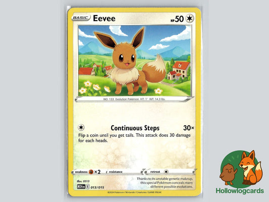 Eevee (013/015) Pokémon Card