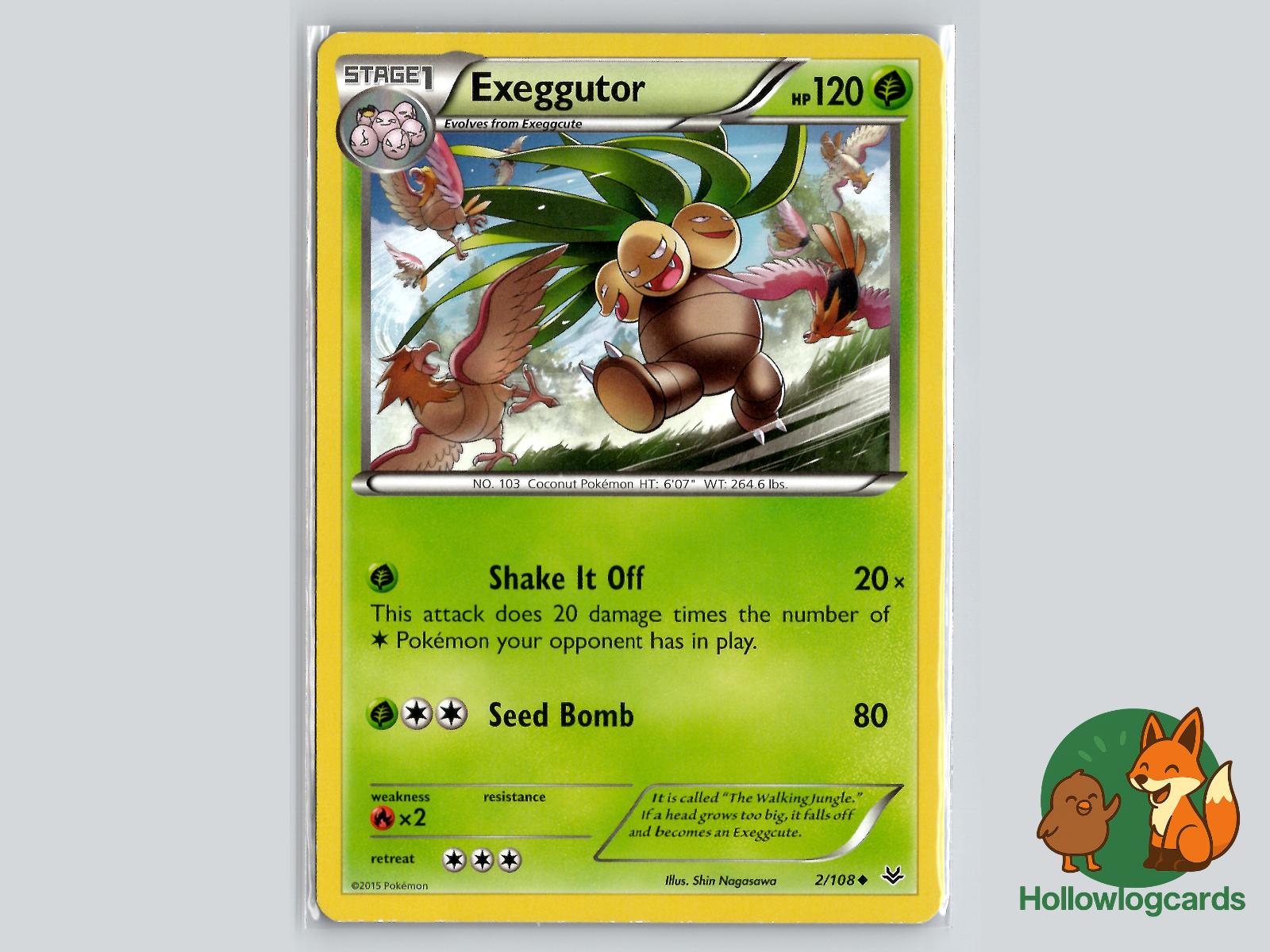 Exeggutor (2/108) - Roaring Skies Pokémon Card