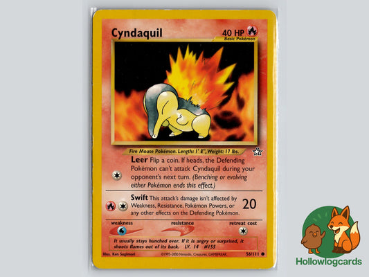 Image of Cyndaquil Neo Genesis (N1) #56
