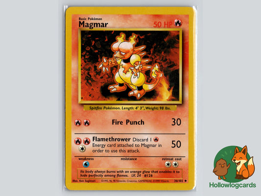 Image of Magmar Base Set (BS) #36