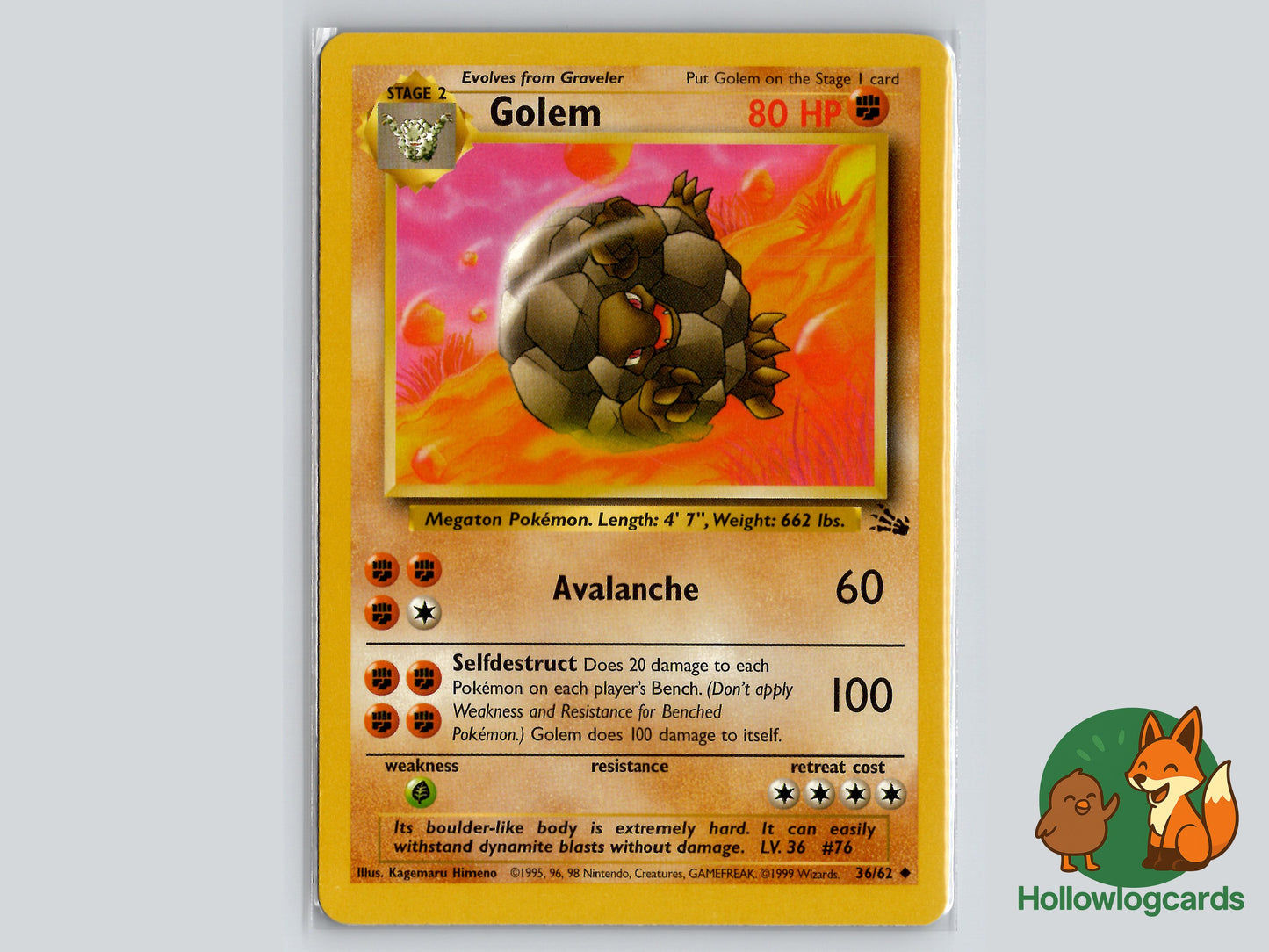 Image of Golem Fossil (FO) #36