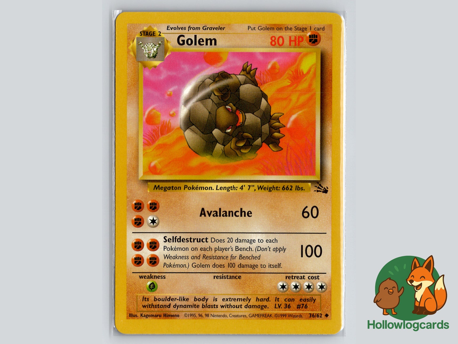 Image of Golem Fossil (FO) #36