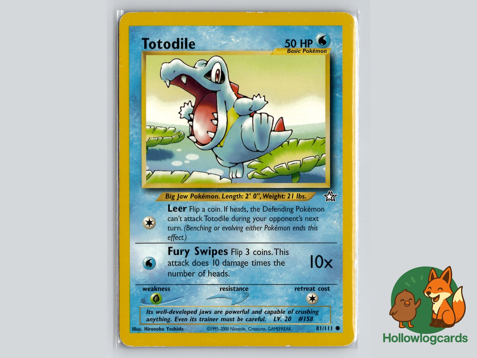 Image of Totodile Neo Genesis (N1) #81