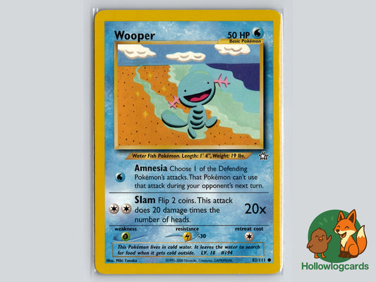Image of Wooper Neo Genesis (N1) #82
