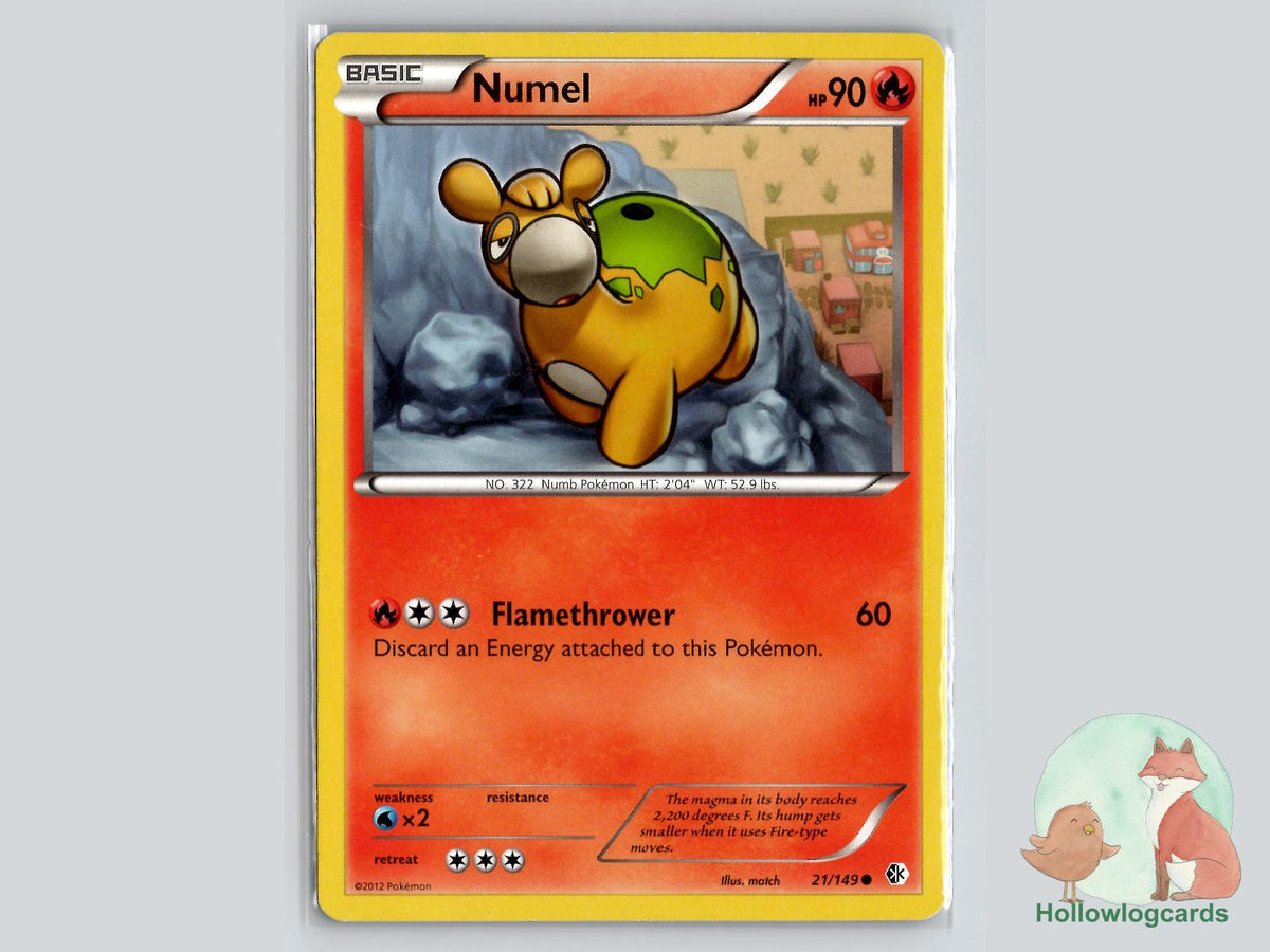 Numel (21/149) - Boundaries Crossed Pokémon Card