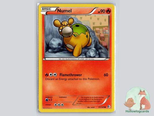 Numel (21/149) - Boundaries Crossed Pokémon Card