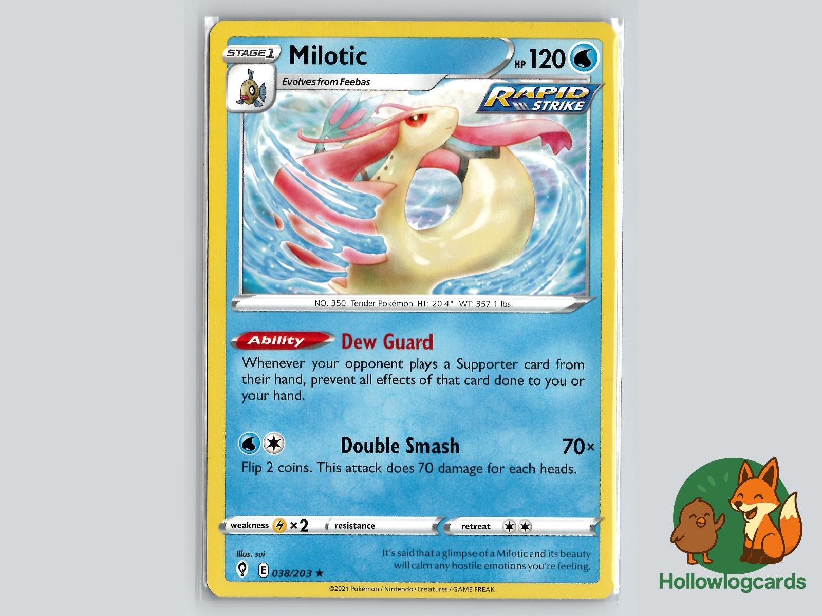Milotic (038/203) - Evolving Skies Pokémon Card