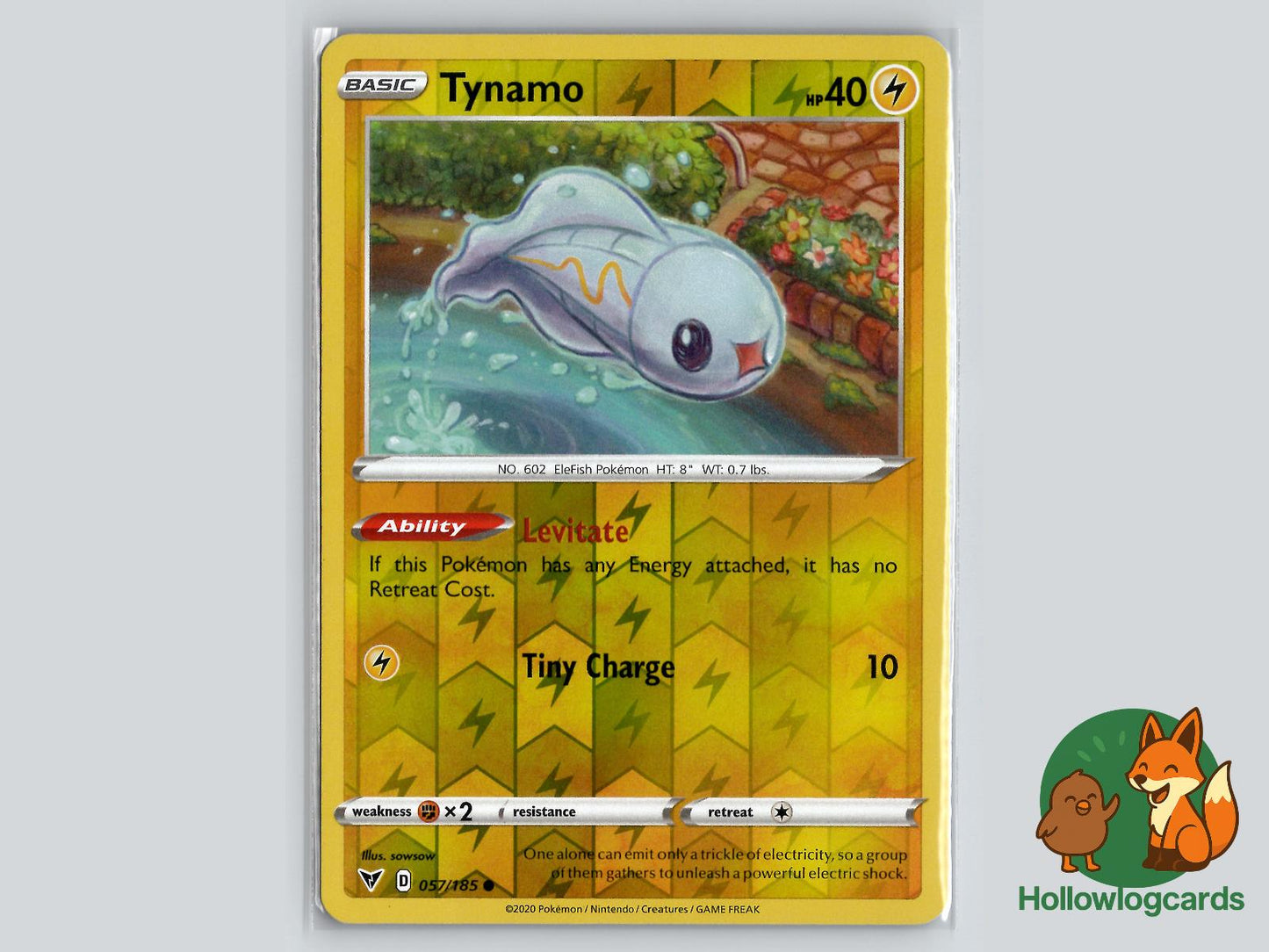 Tynamo (057/185) - Vivid Voltage Pokémon Card