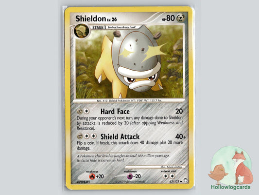 Shieldon (63/123) - Mysterious Treasures Pokémon Card