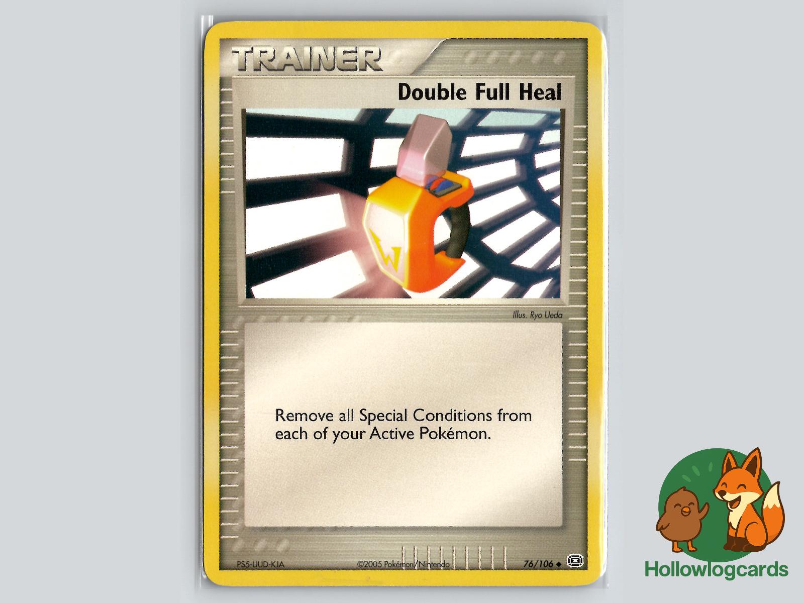 Double Full Heal (76/106) - Emerald Pokémon Card