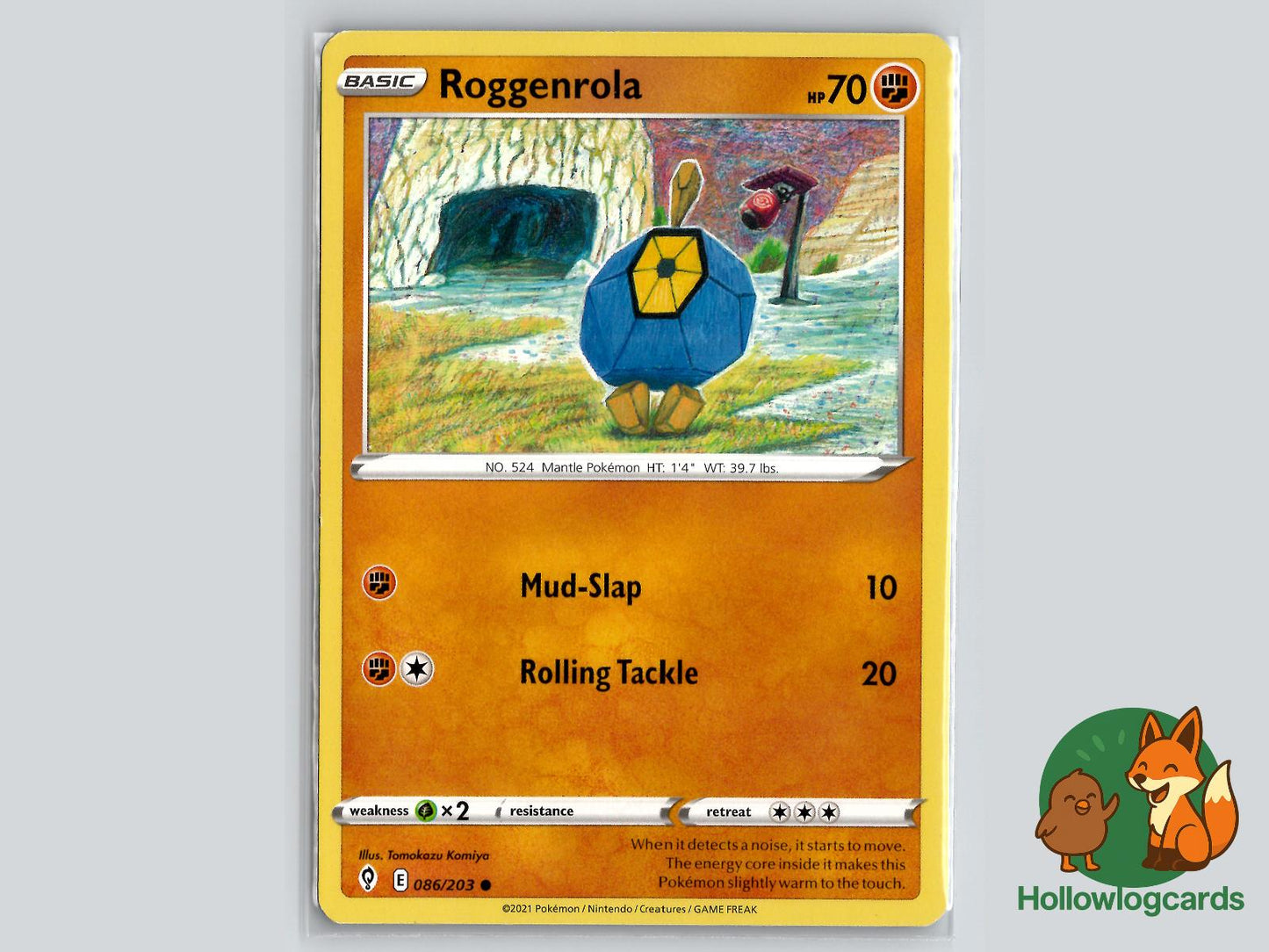 Roggenrola (086/203) - Evolving Skies Pokémon Card
