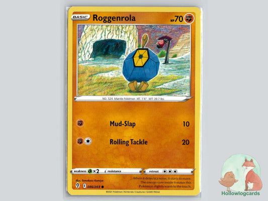 Roggenrola (086/203) - Evolving Skies Pokémon Card