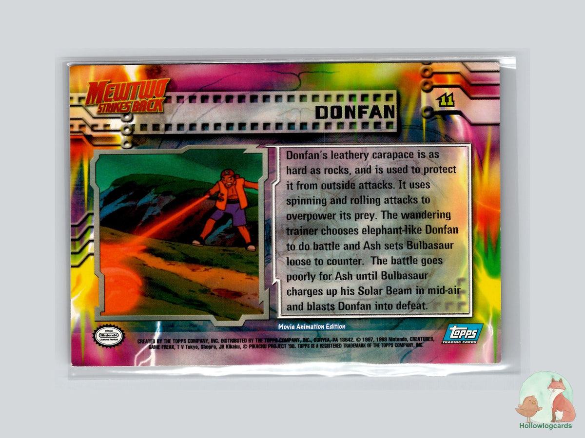 Donfan [Donphan] (#11) - Topps Mewtwo Strikes Back