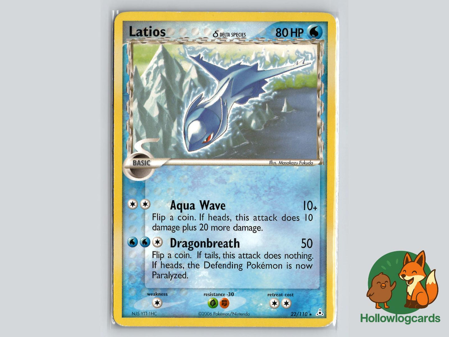 Latios (22/110) - Holon Phantoms Pokémon Card