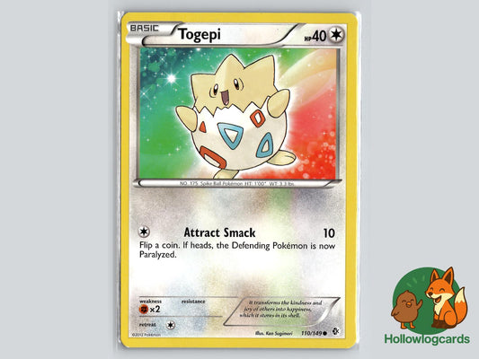Togepi (110/149) - Boundaries Crossed Pokémon Card