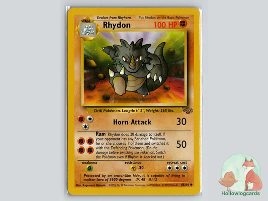 Rhydon (45/64) - Jungle Pokémon Card