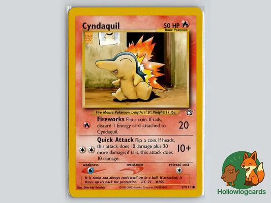 Cyndaquil (57/111) - Neo Genesis Pokémon Card
