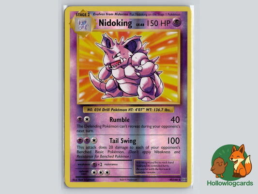 Image of Nidoking Evolutions (EVO) #45