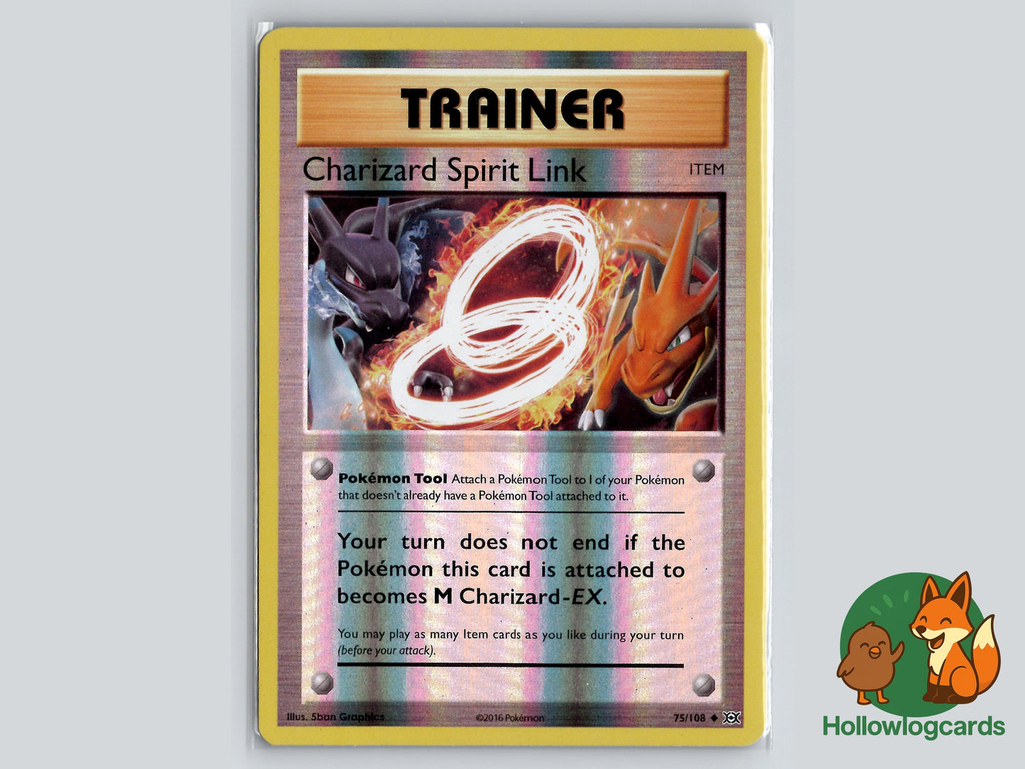 Image of Charizard Spirit Link Evolutions (EVO) #75
